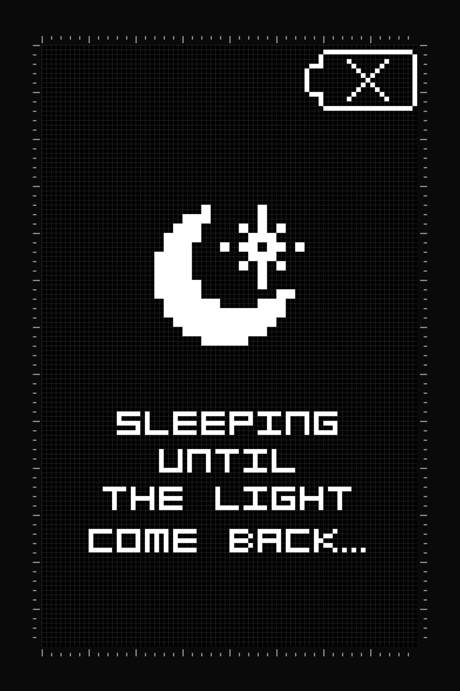 Screen 2, the sleeping screen